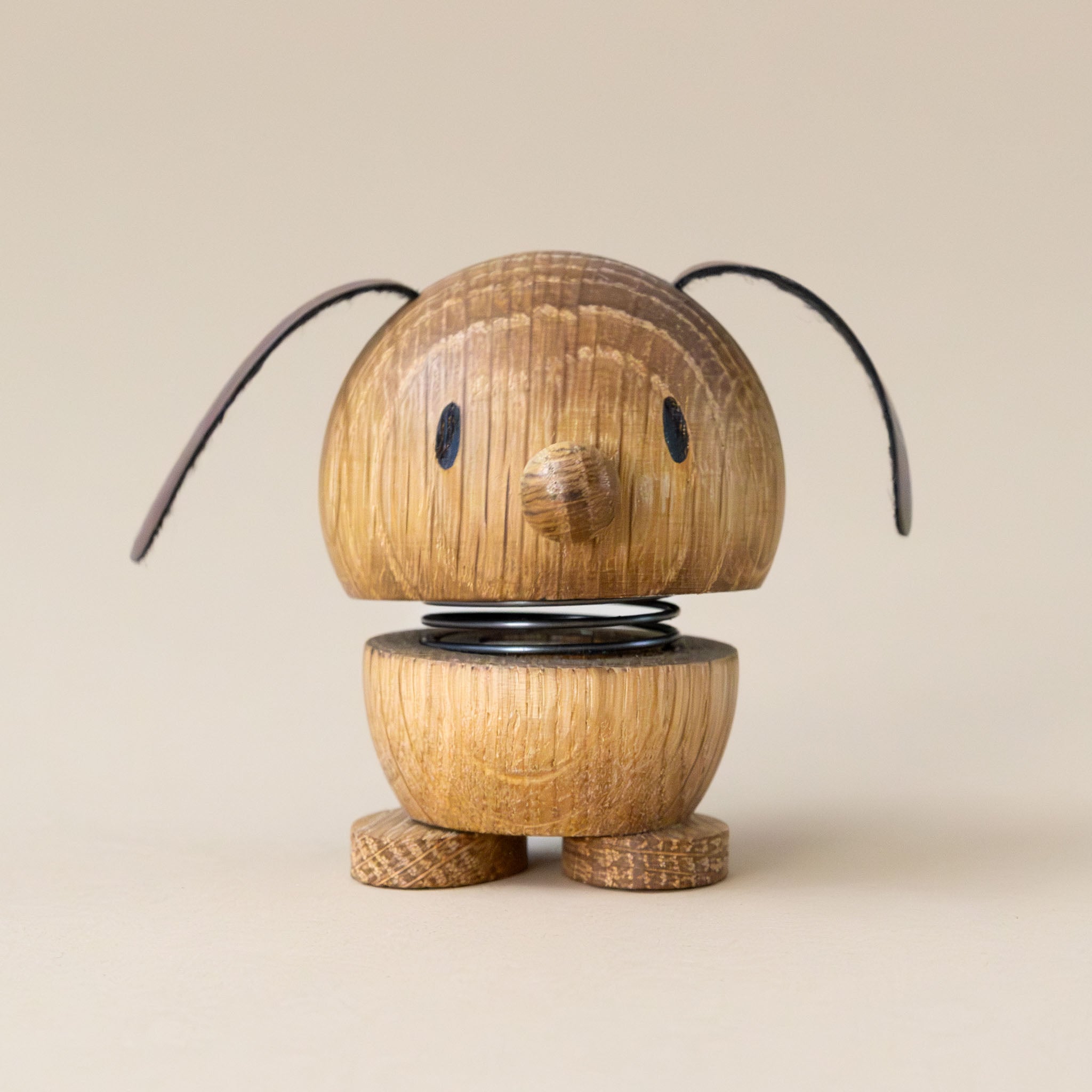 Wooden Hoptimist Dog | Small - Oak