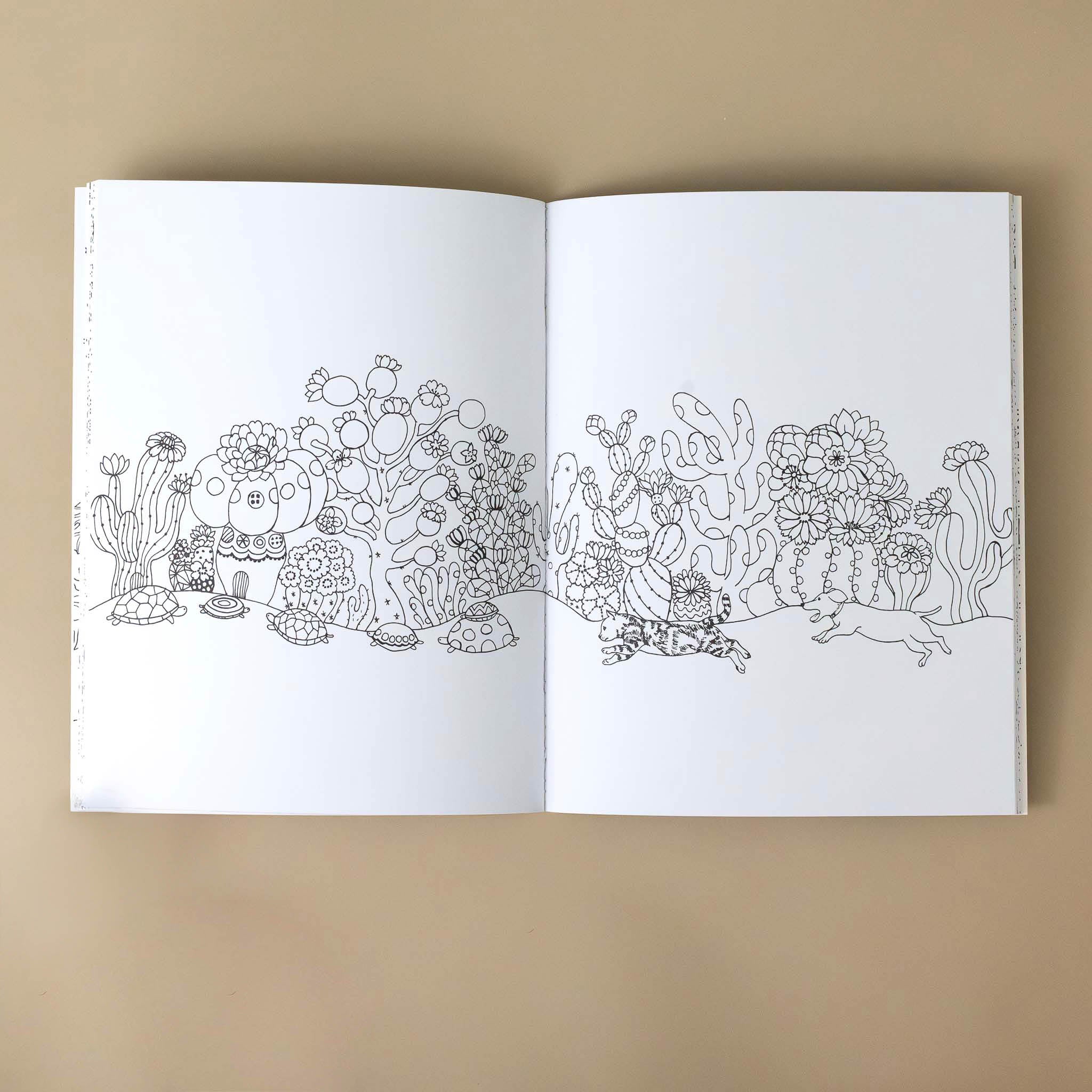 A Million Dogs Coloring Book