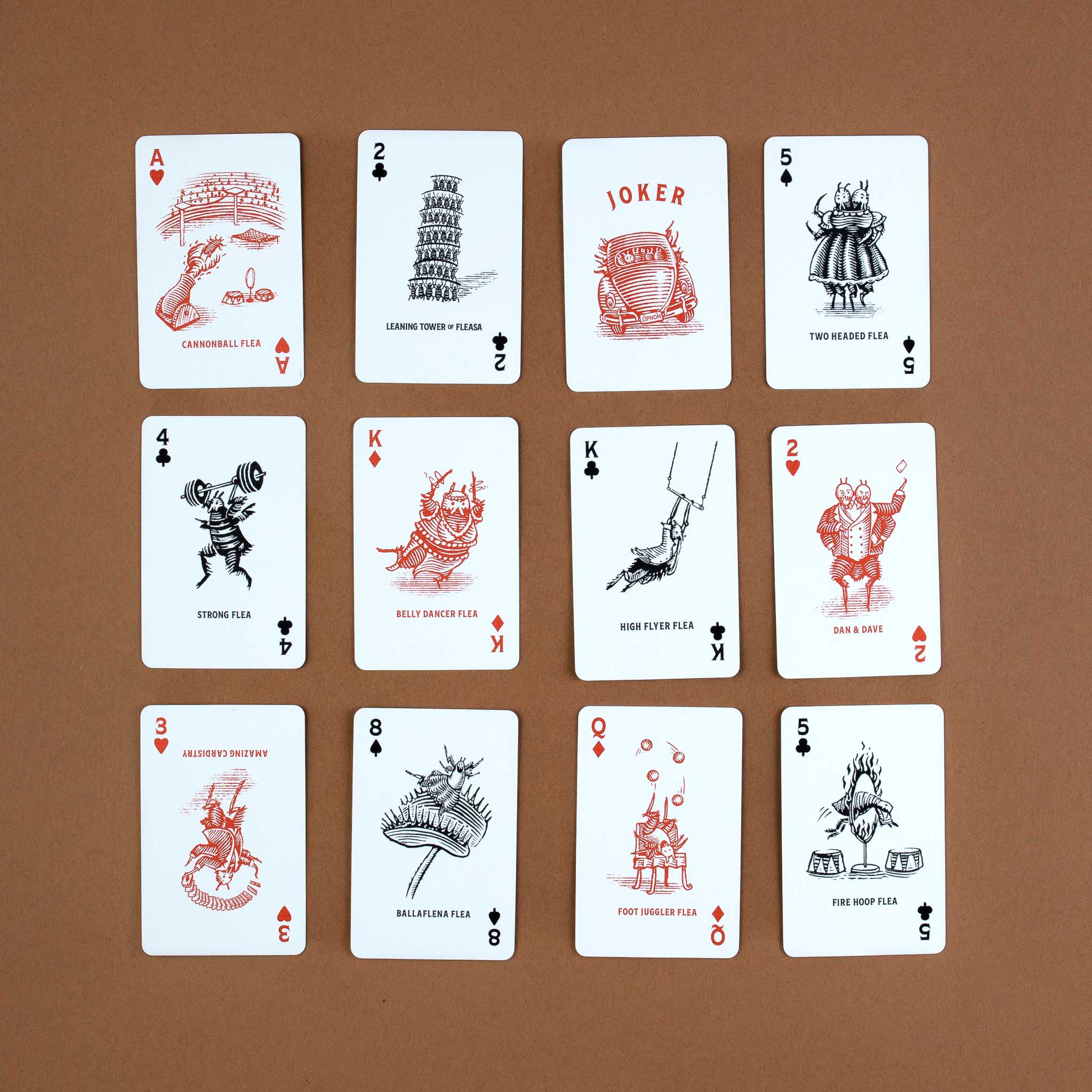 Artisan Playing Cards | Flea Circus