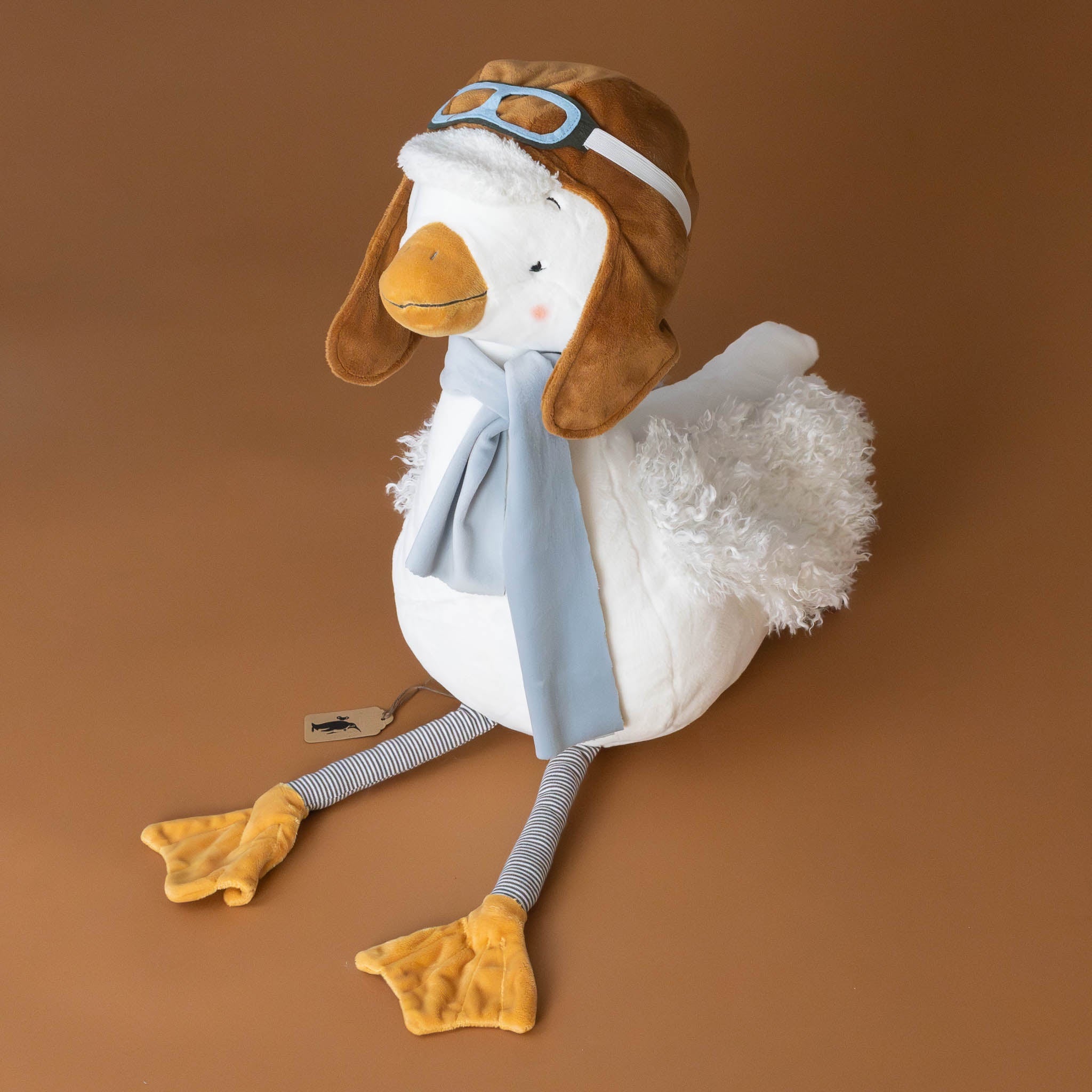 avery-aviator-snow-goose-big-stuffed-animal-with-cap-scarf-and-striped-legs