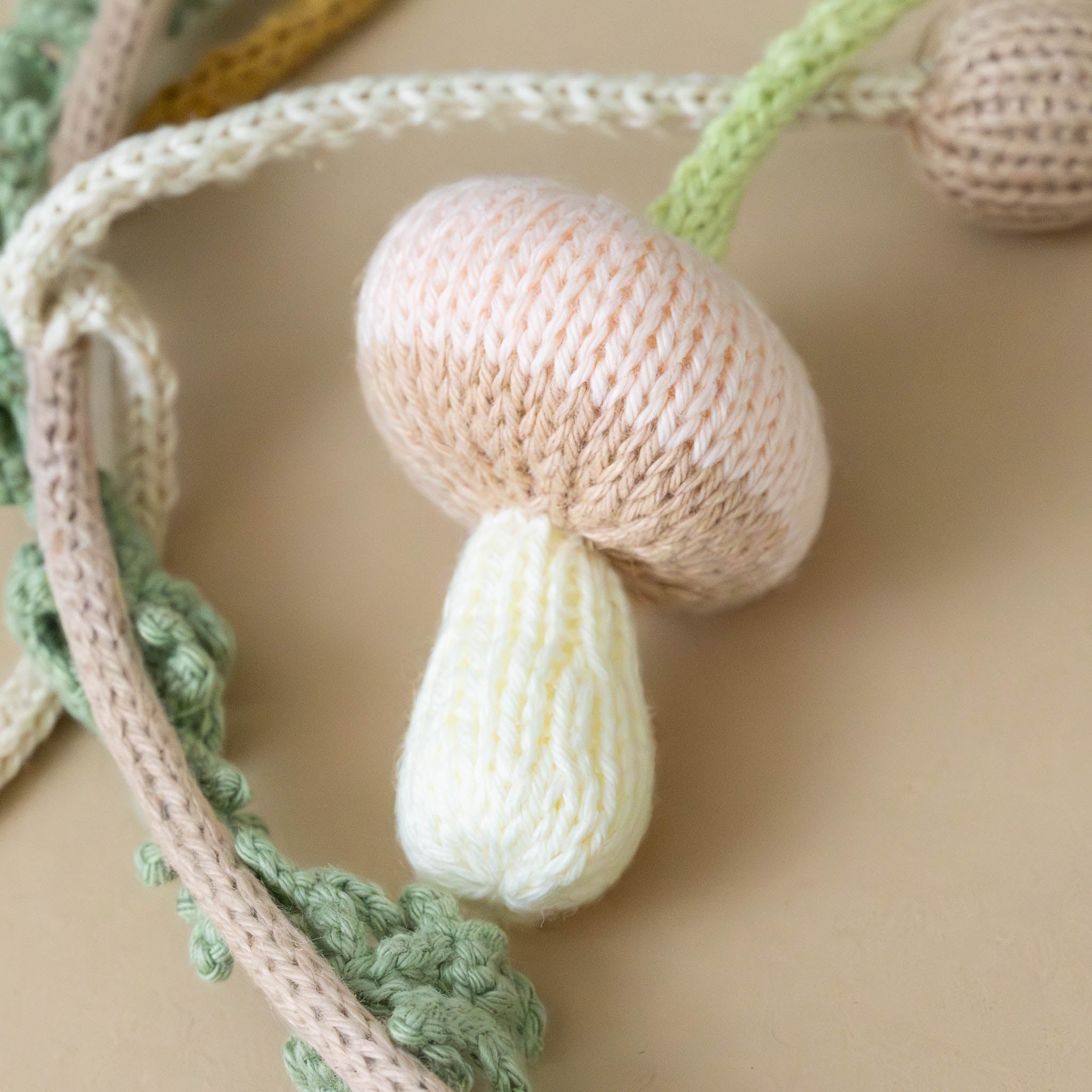 colorful-tan-pink-cream-knit-boletus-mushroom-mobile