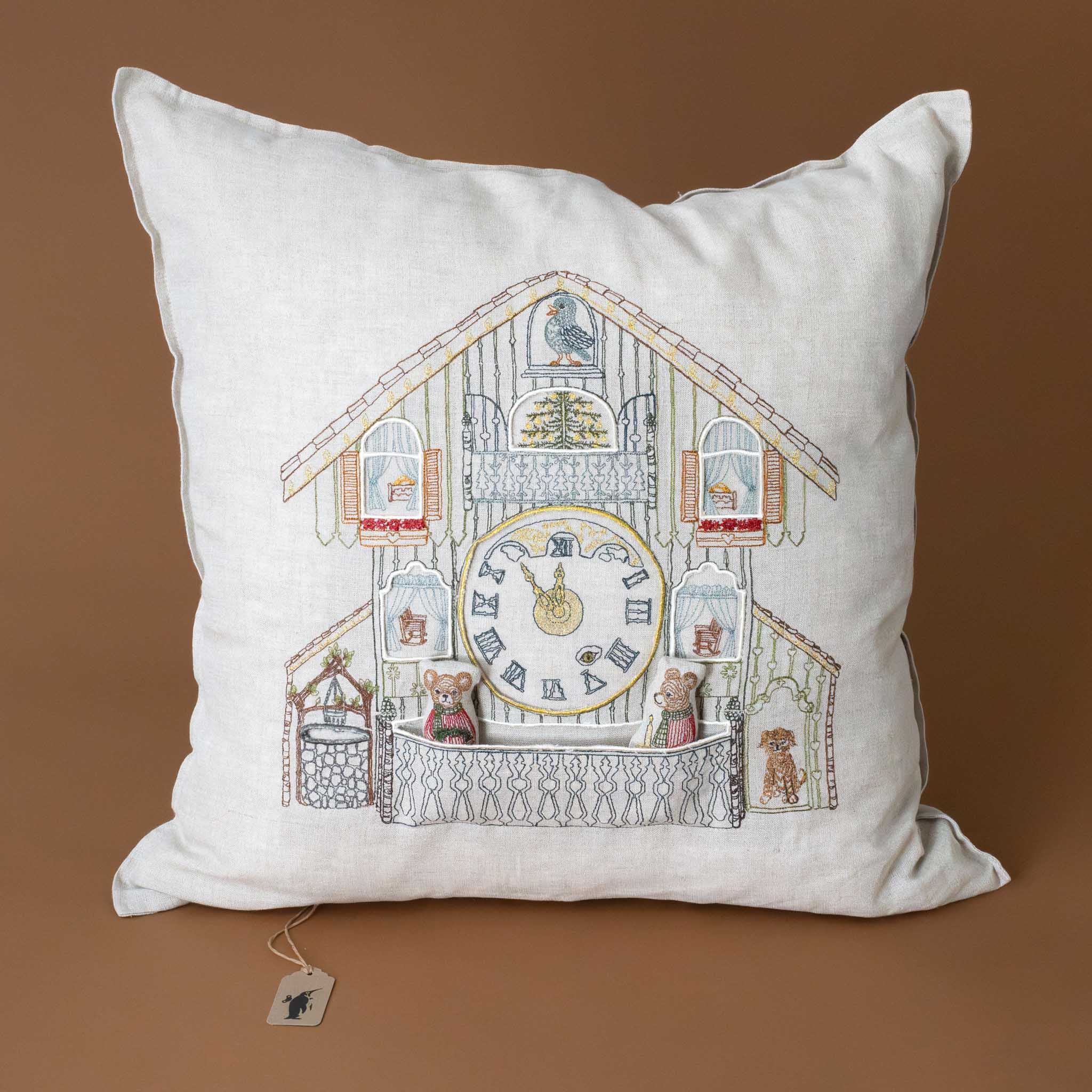 embroidered-pocket-pillow-christmas-clock