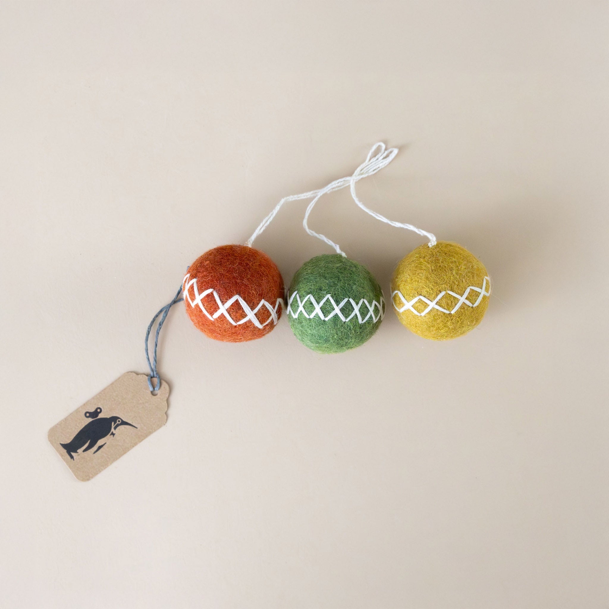 felt-embroidered-christmas-ball-ornament-trio-gold-forest-rust