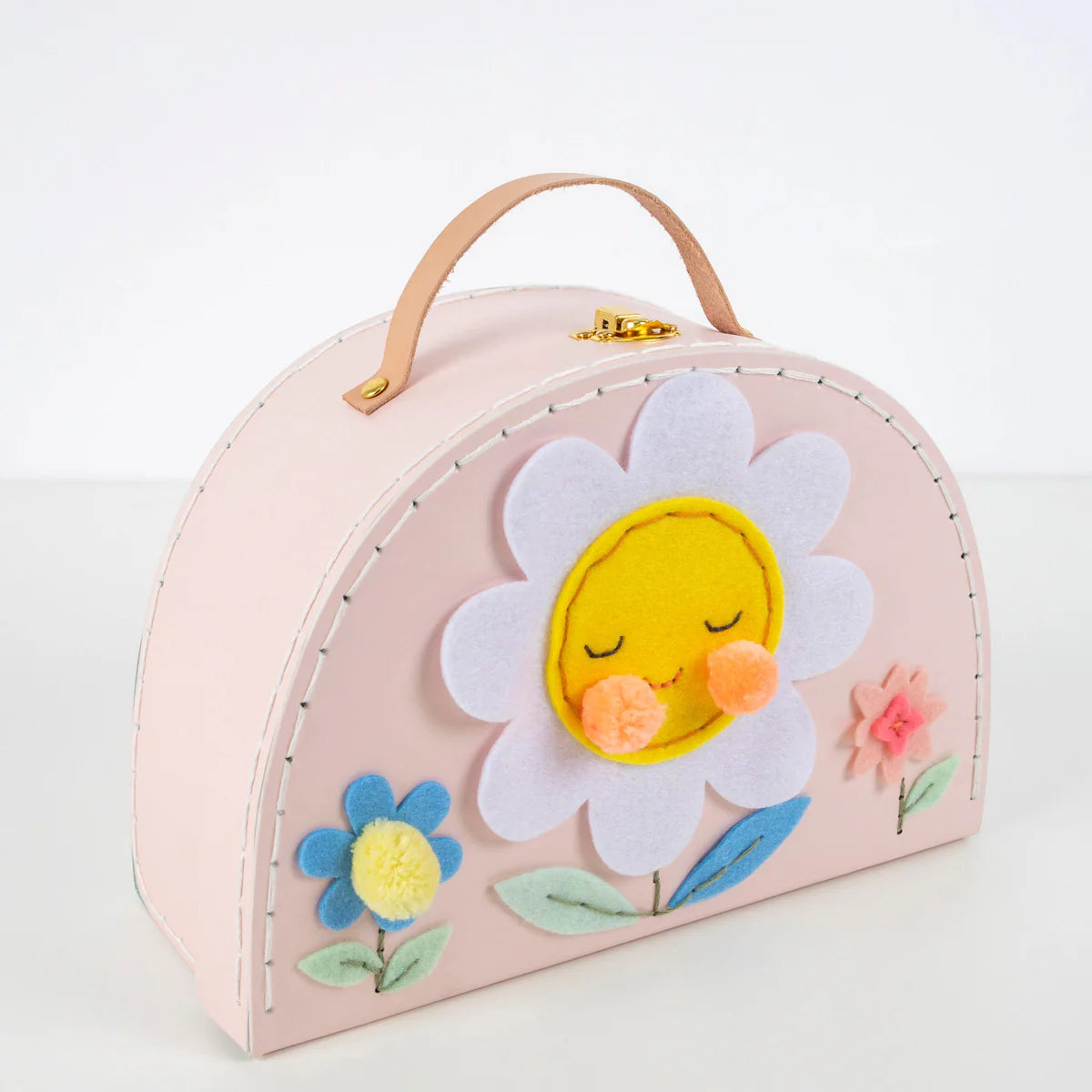 Flower Embroidery Suitcase Activity Kit