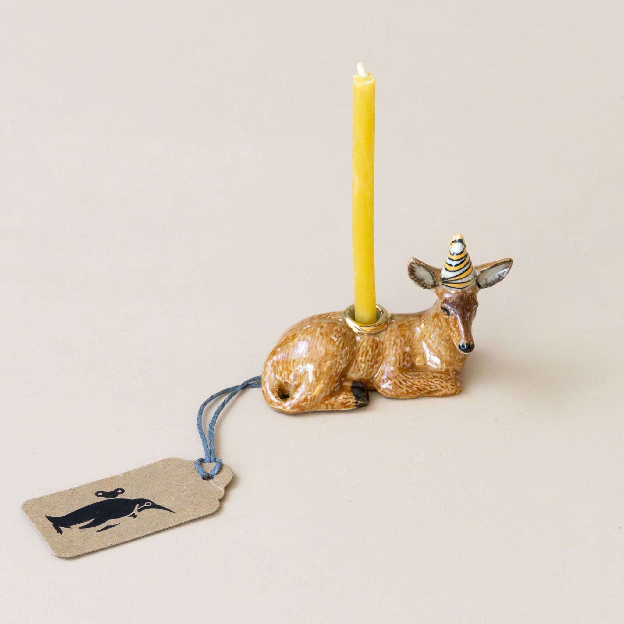 heirloom-porcelain-cake-topper-deer-and-candle