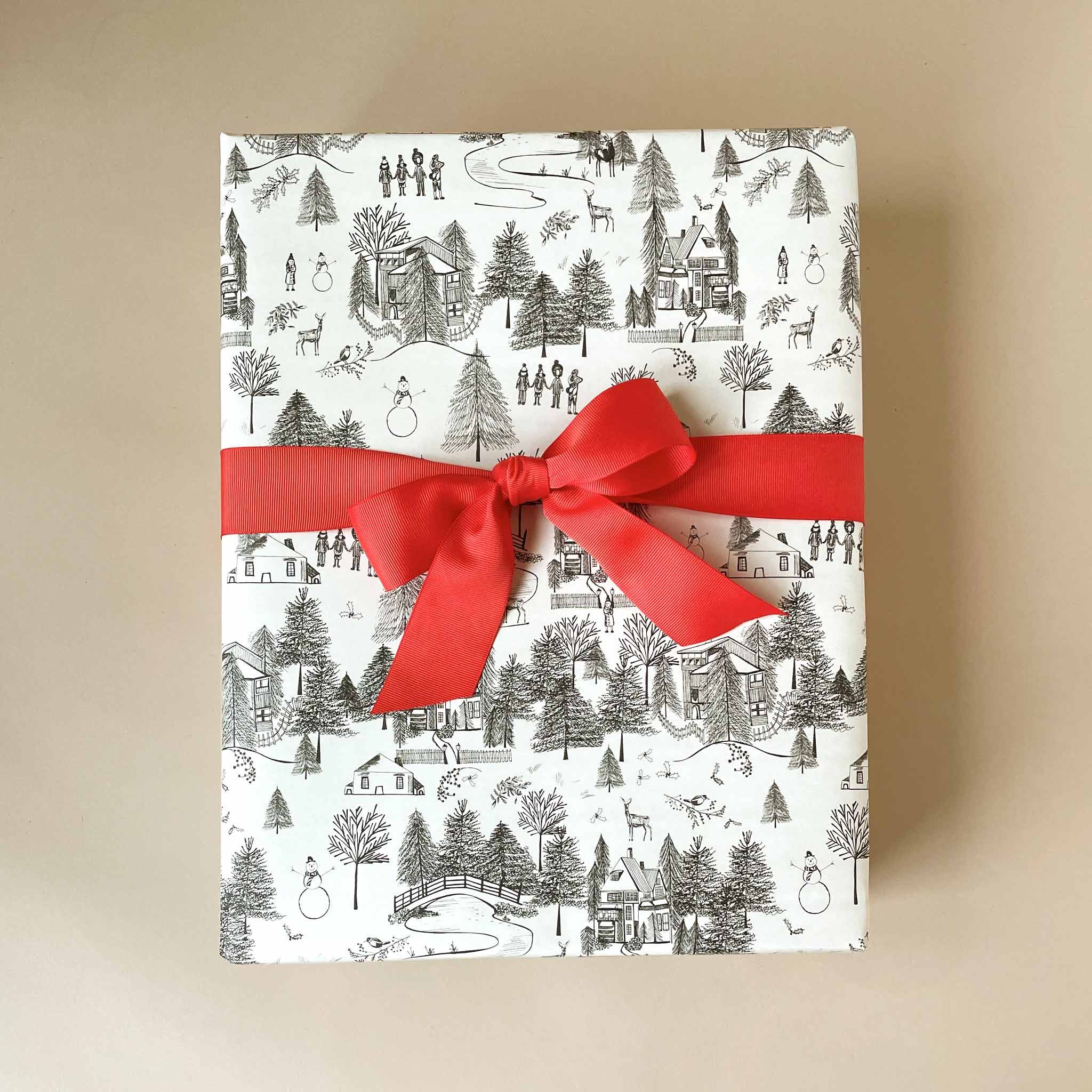 Gift Wrap | Winter Village (holiday)