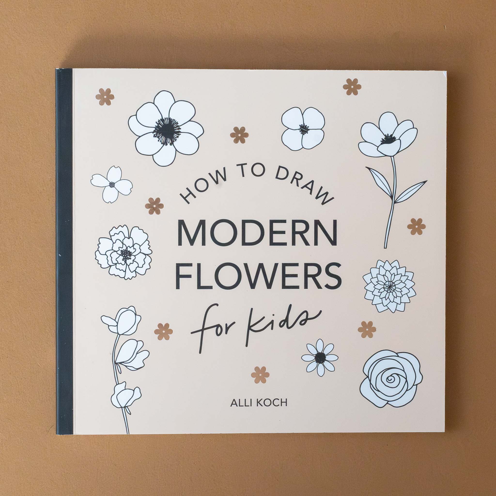 how-to-draw-modern-flowers-for-kids-book-cover