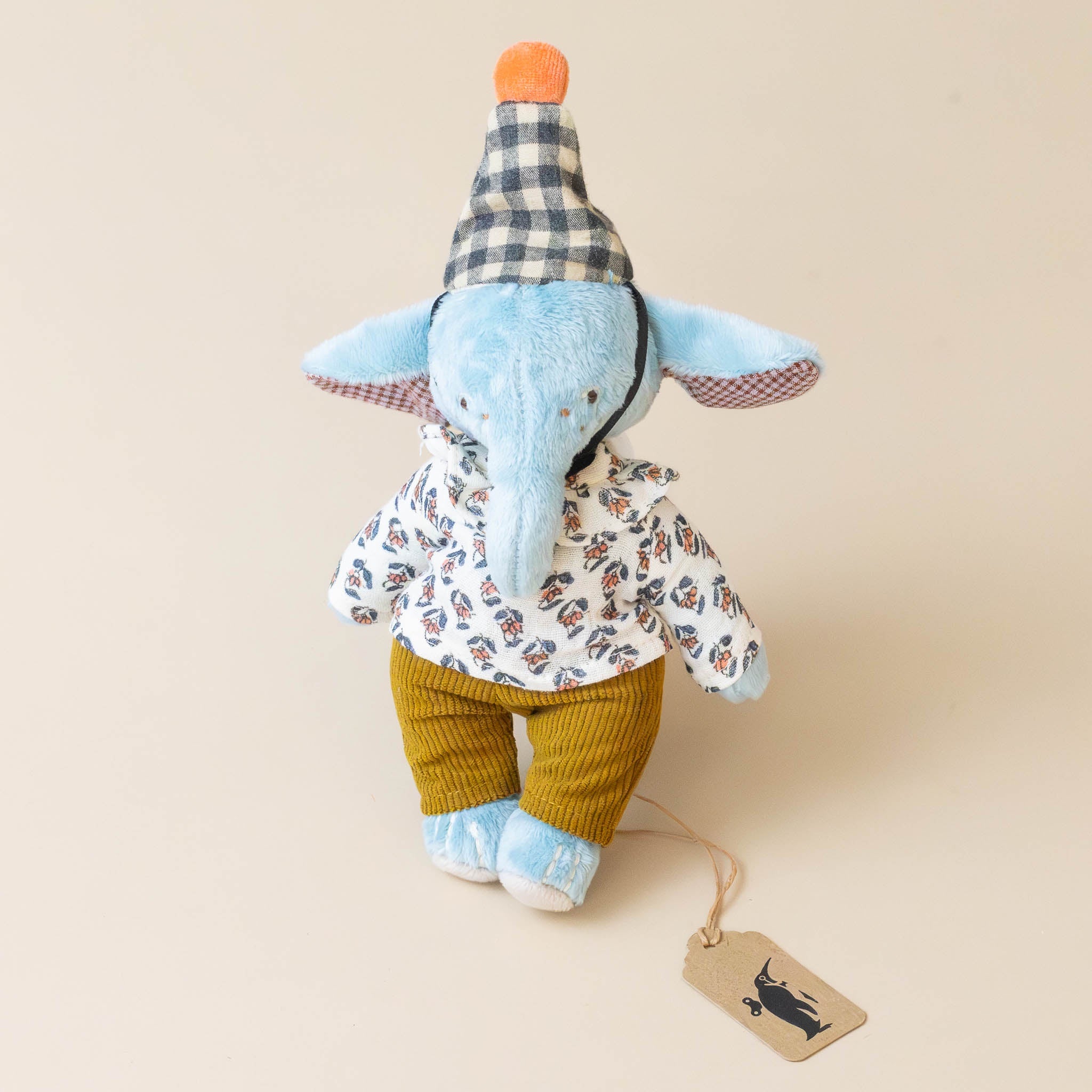 les-minouchkas-pablo-the-elephant-blue-furred-stuffed-animal-with-pants-shirt-and-cap