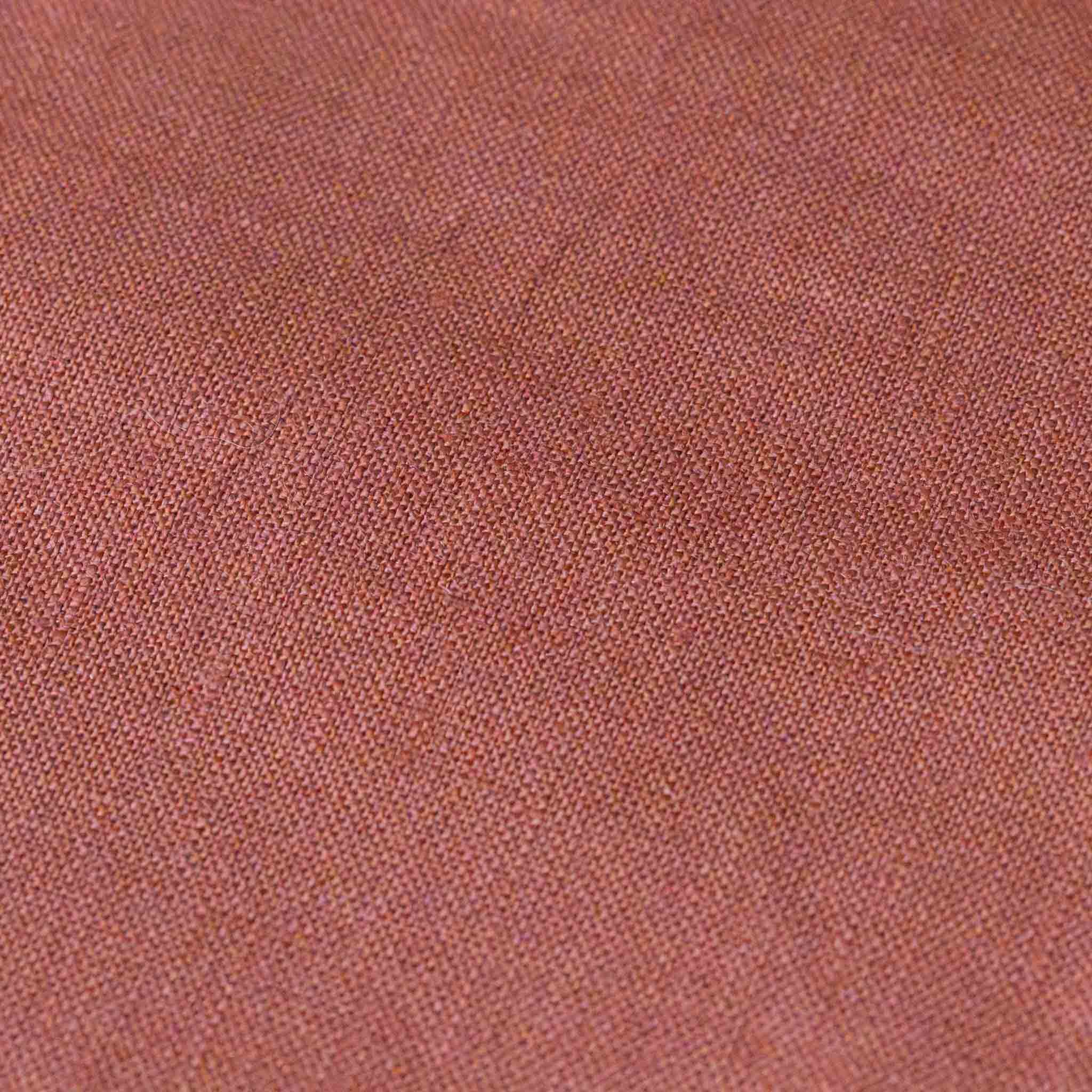 linen-stocking-terracota-fabric