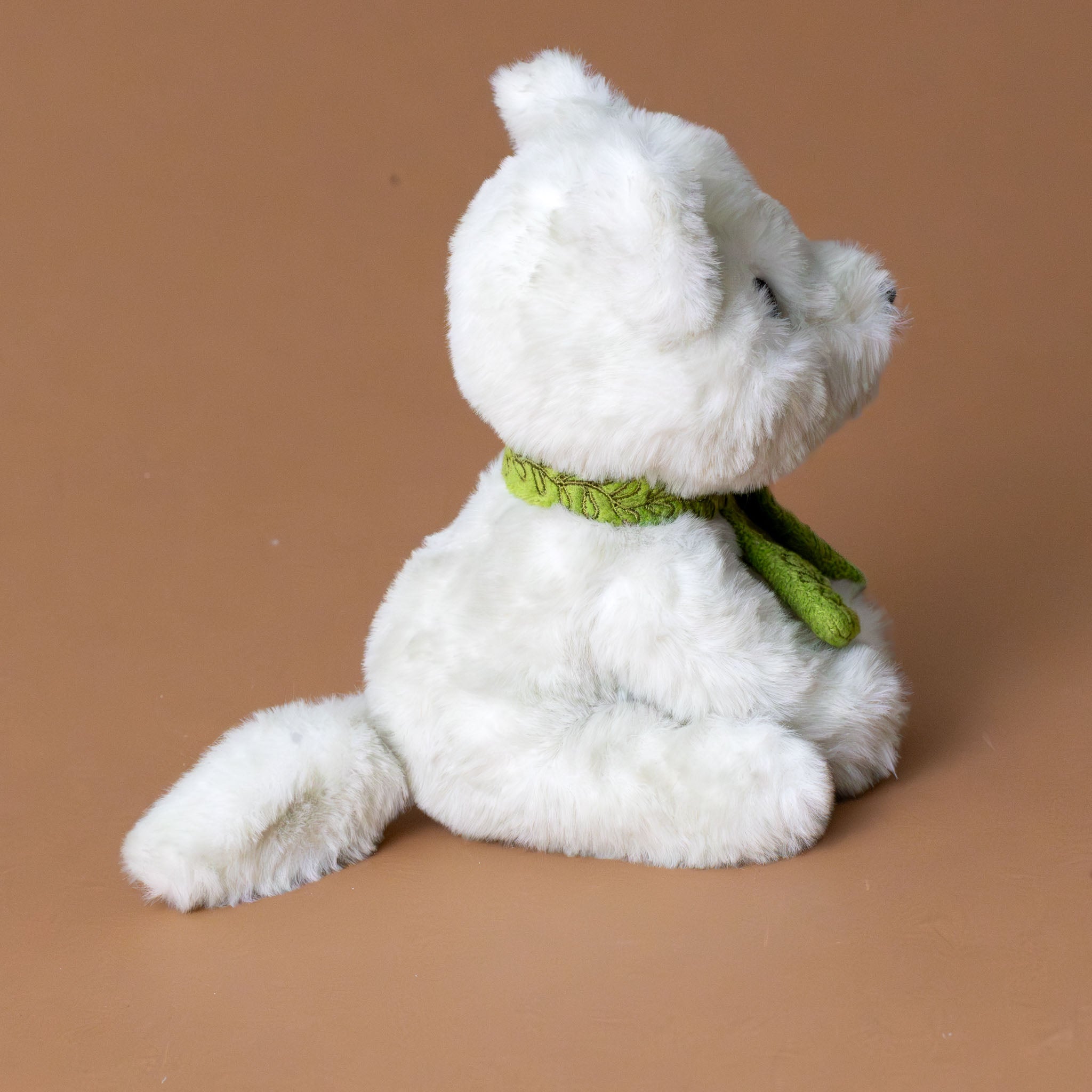 little-plush-white-arctic-fox-stuffed-animal-with-green-scarf