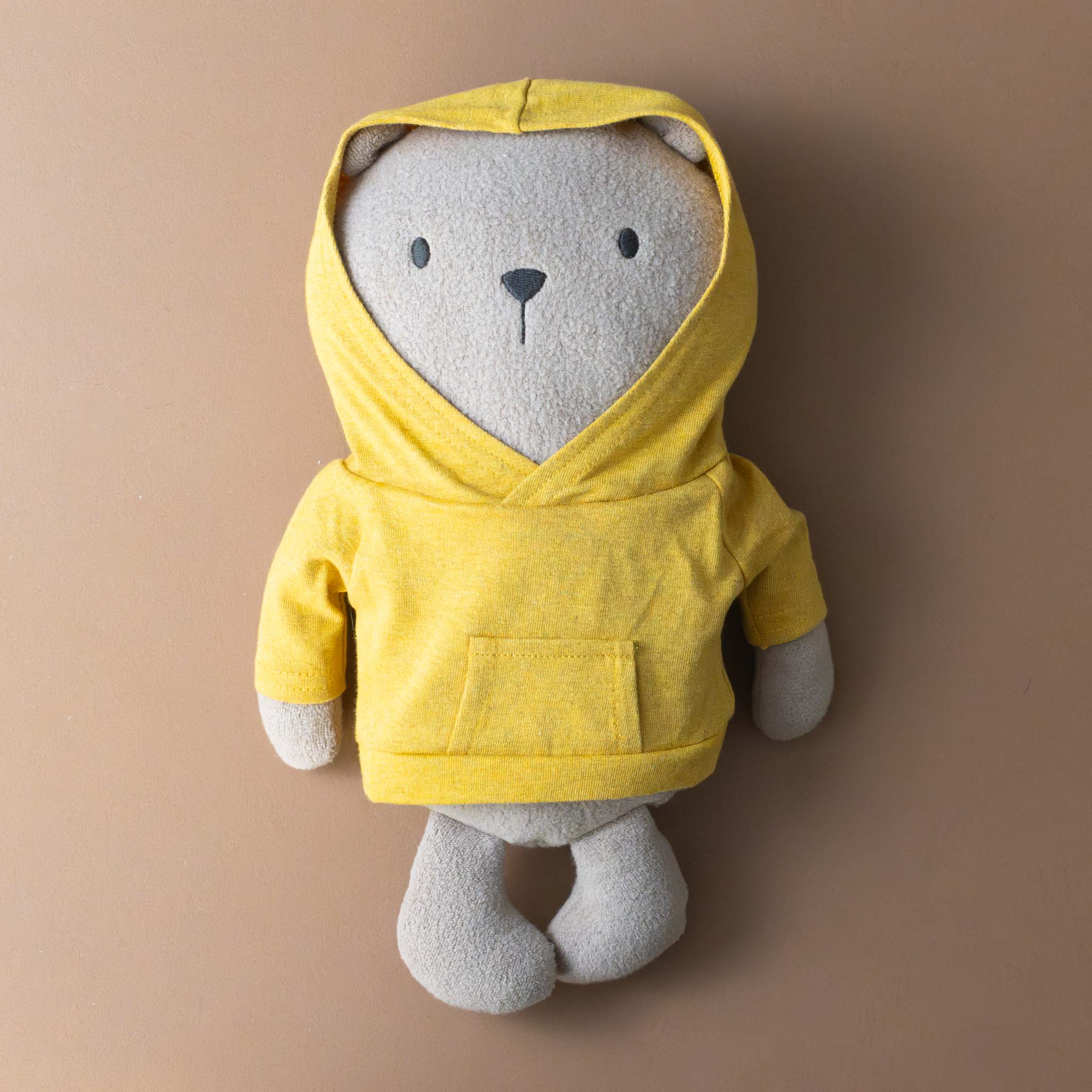 mr-loui-bear-yellow-hoodie--on-his-head-stuffed-animal