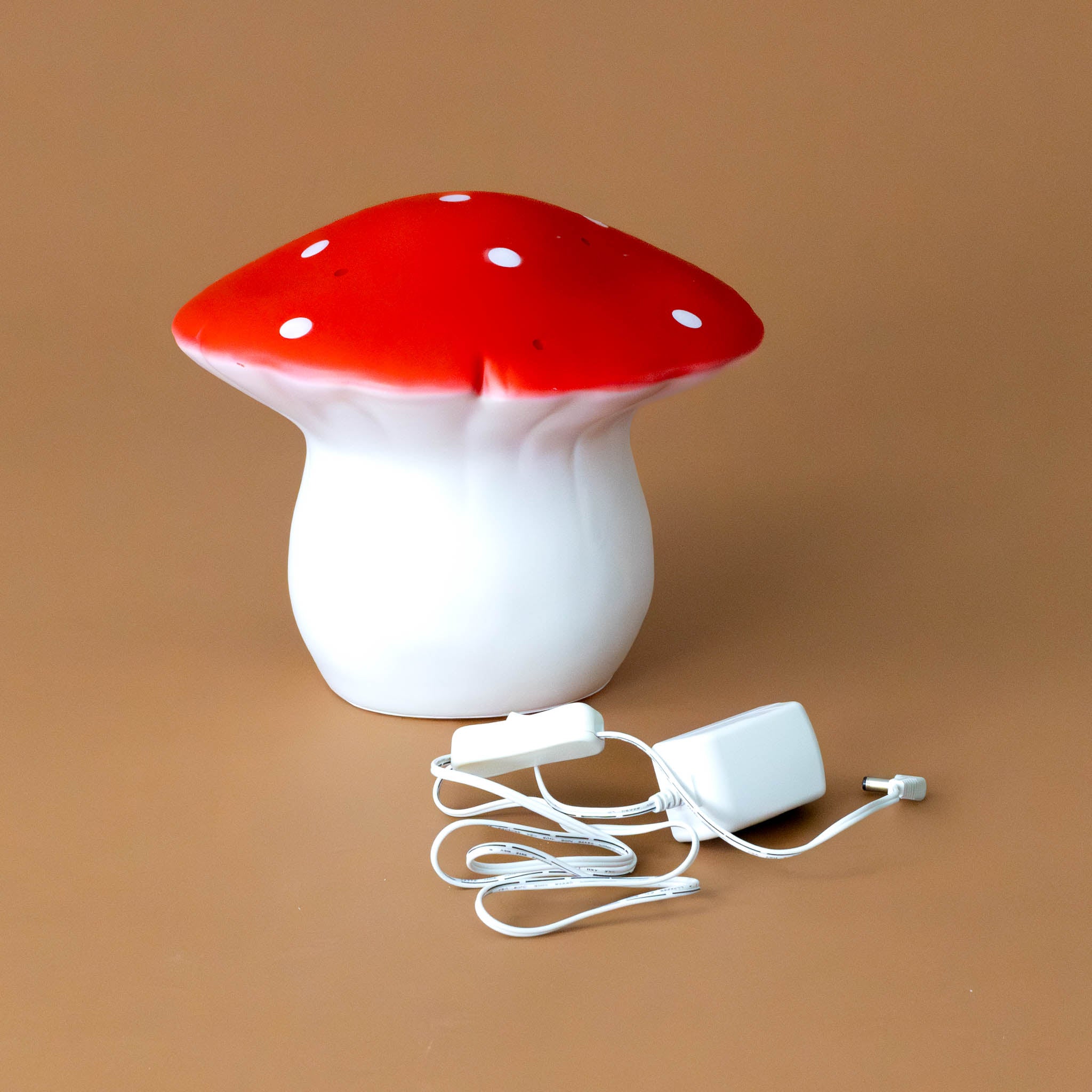 Mushroom Lamp | Red - Medium