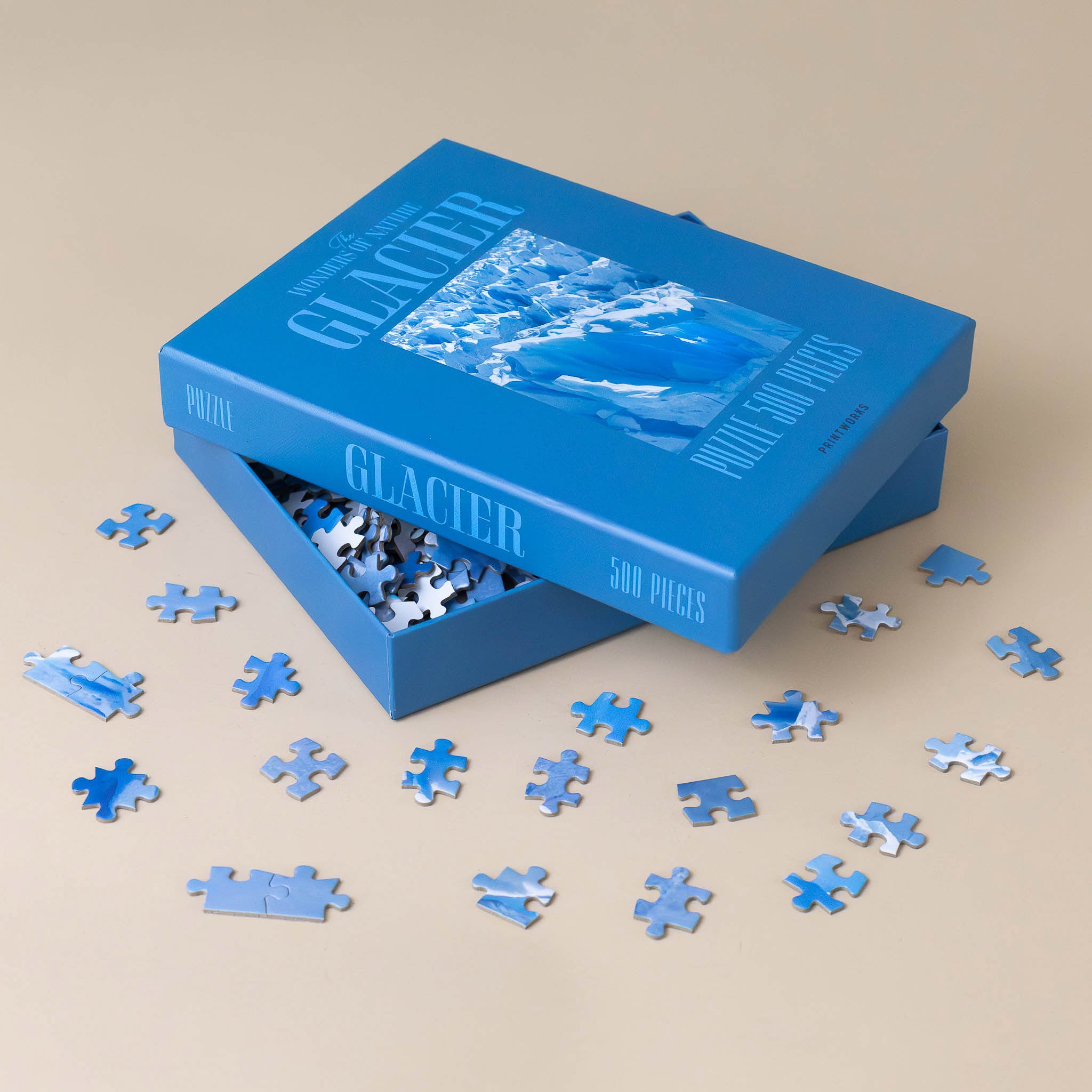 nature-500-piece-puzzle-glacier-box-blue-with-glacier-scene-with-example-pieces