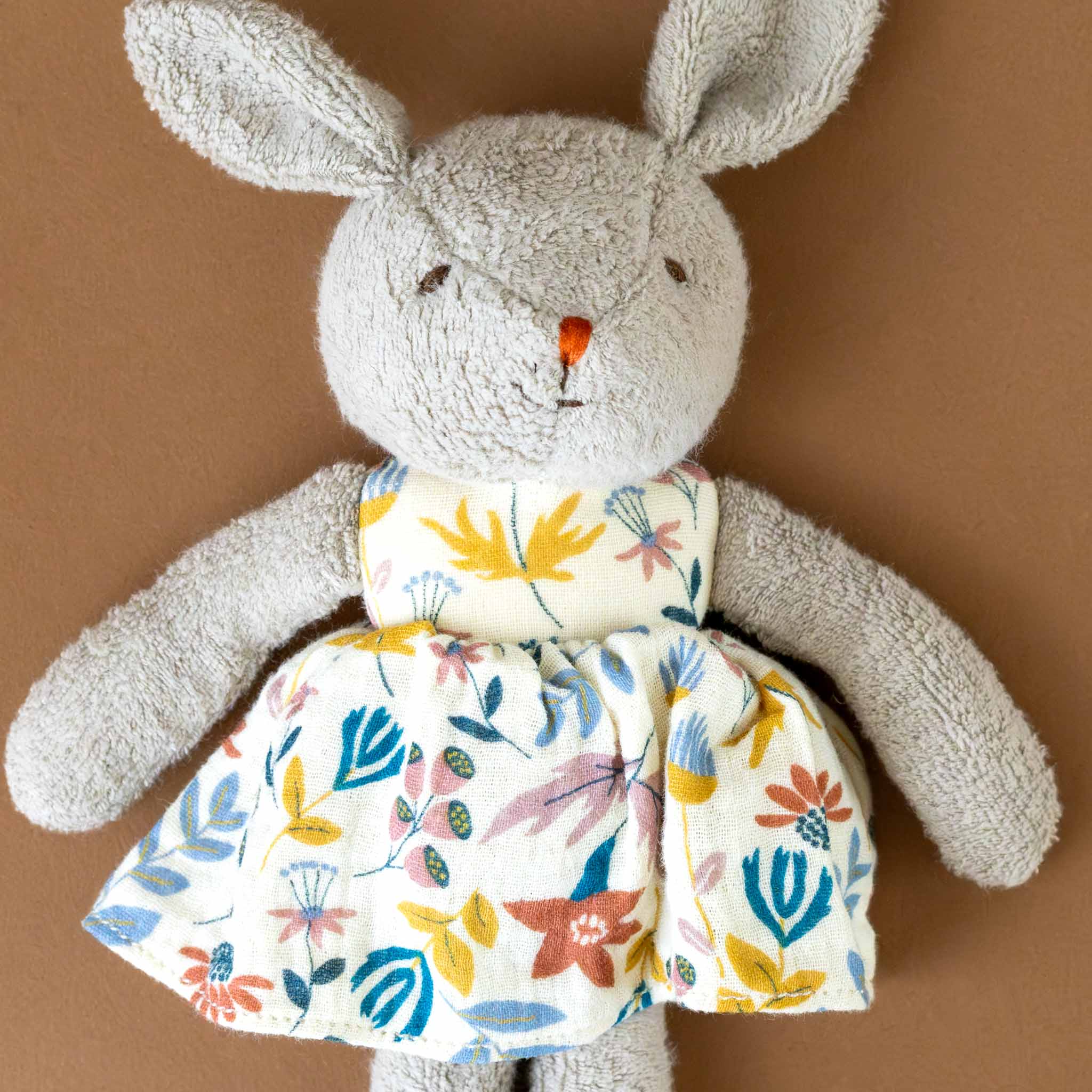 organic-cotton-bunny-friend-floral-dress-embroidered-eyes-nose-mouth