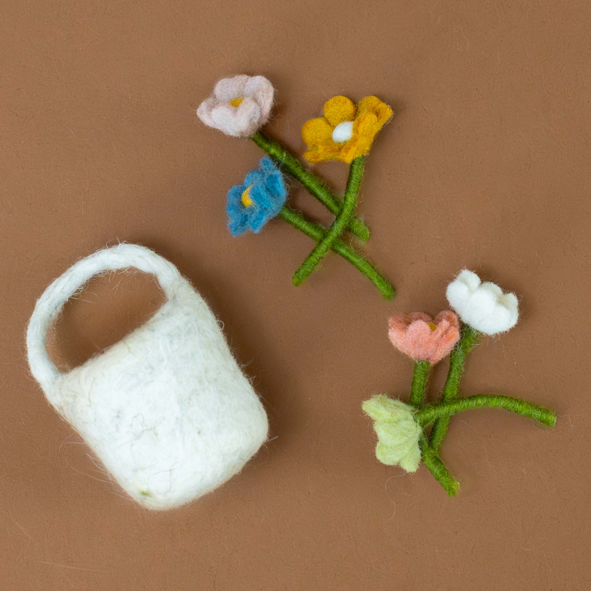 petite-felted-flower-basket-oatmeal-rose-lavendar-sea-blue-white-and-mint-flowers