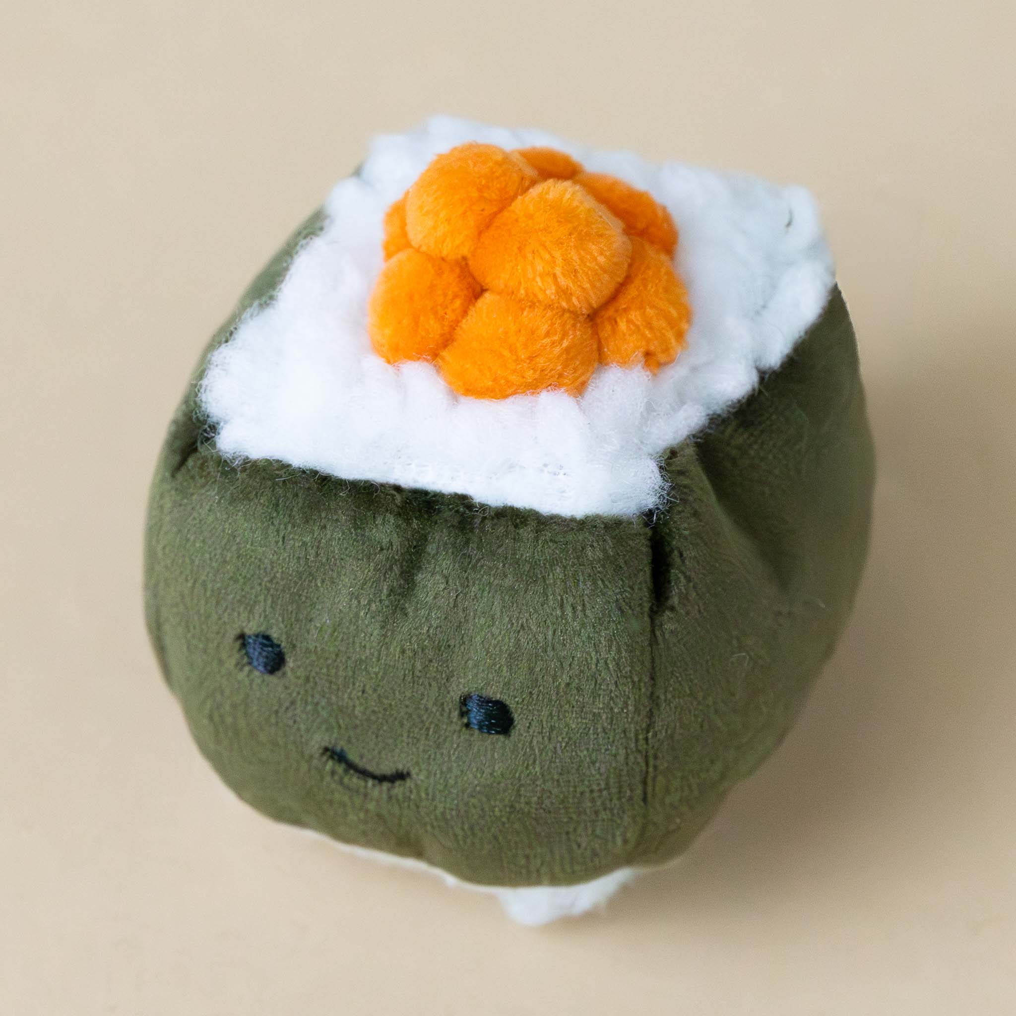 sassy-sushi-hosomaki-green-and-white-exterior-with-orange-roe-stuffed-toy