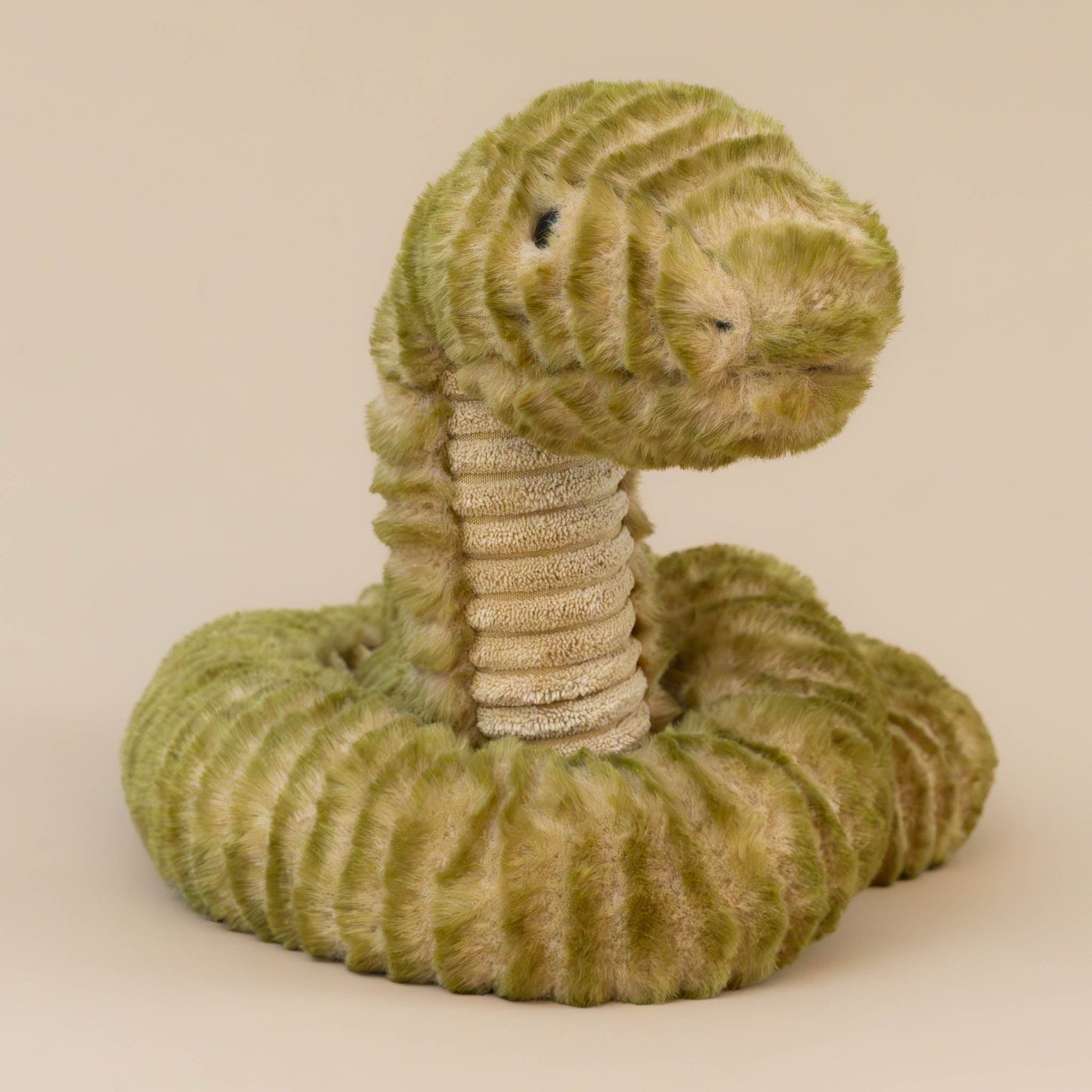 green-slither-snake-medium-with-ridged-fur-looped-and-twisted-stuffed-toy