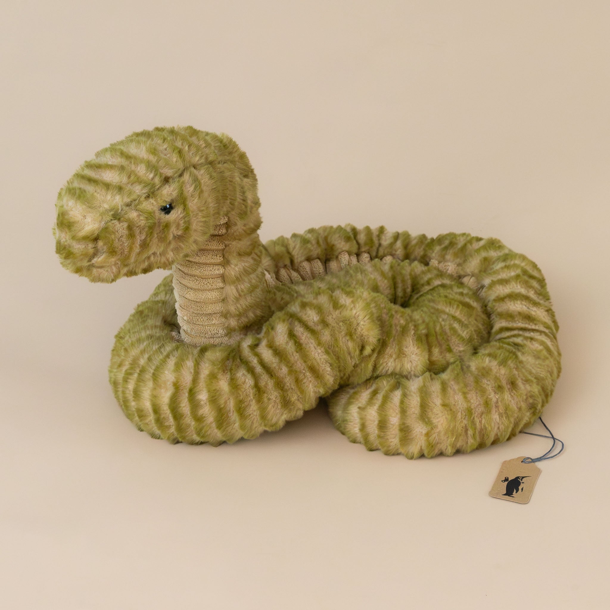 green-slither-snake-medium-with-ridged-fur-looped-and-twisted-stuffed-toy