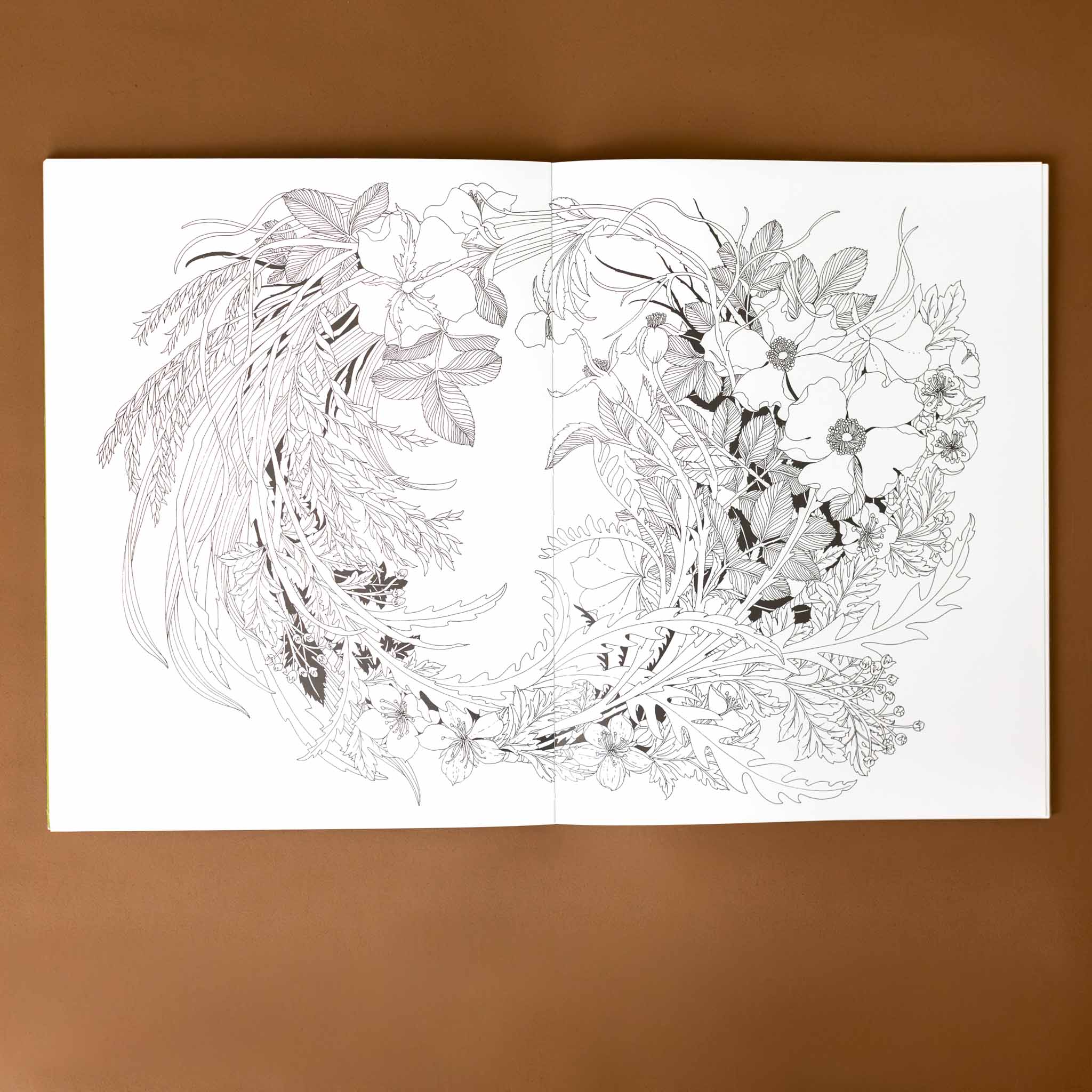 walk-in-the-woods-an-intricate-coloring-book-with-flora-and-fauna-in-black-and-white