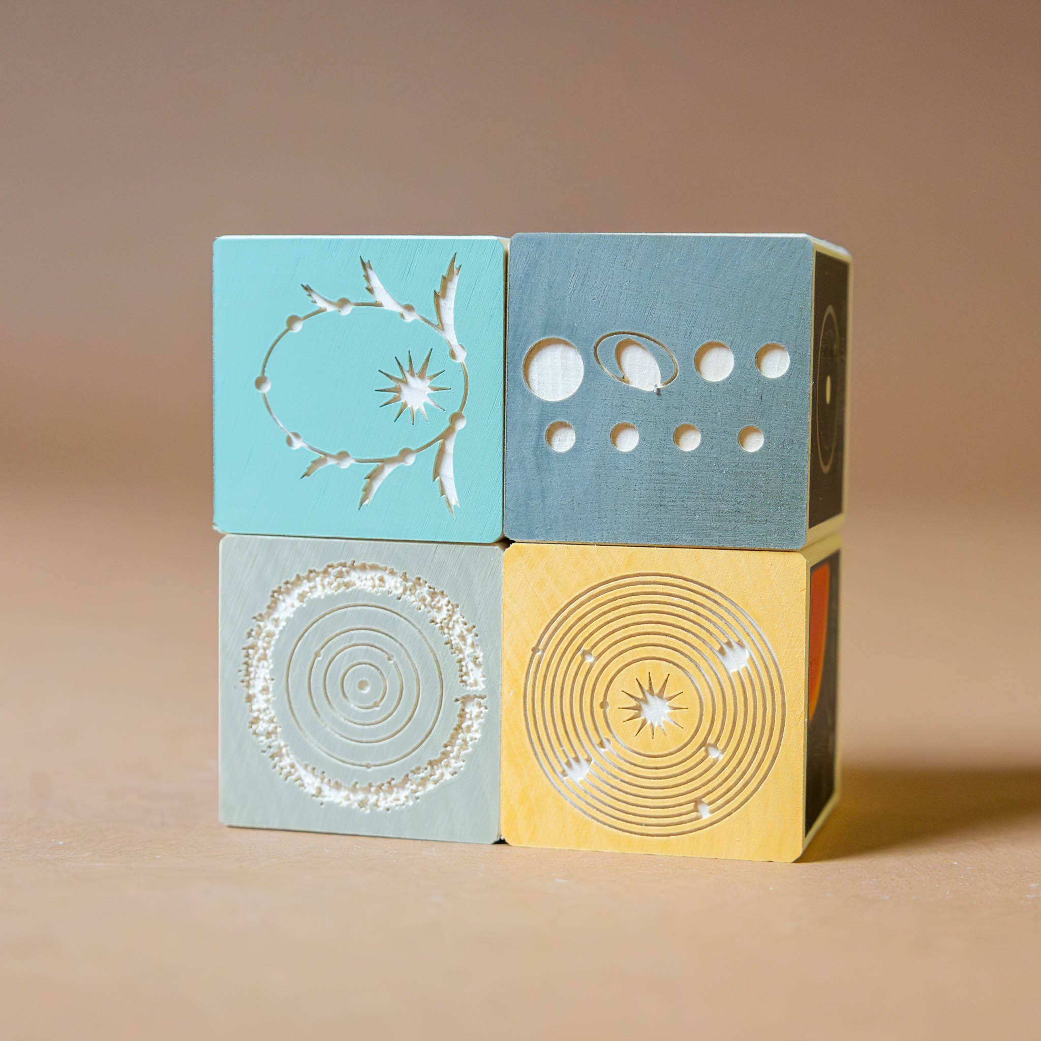 Wooden Block Set | Solar System