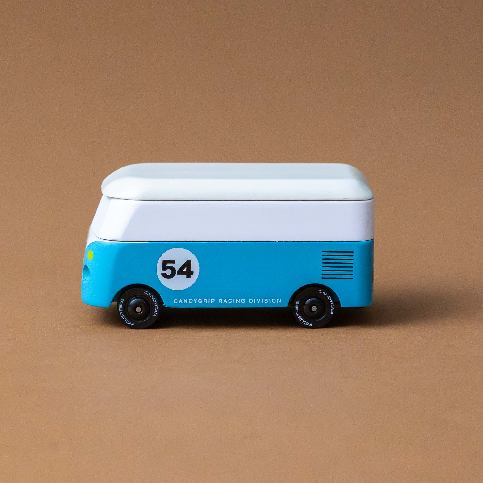 wooden-candycar-vw-bus-smoky-blue-side-with-number-54