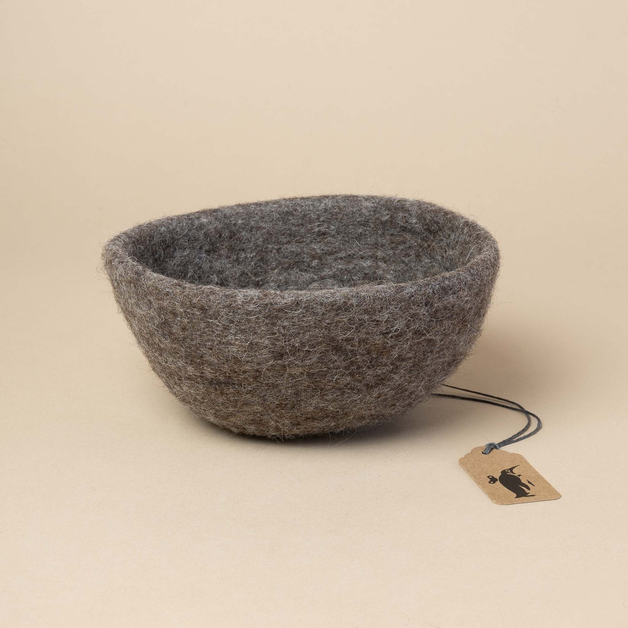 chestnut-brown-felted-bowl