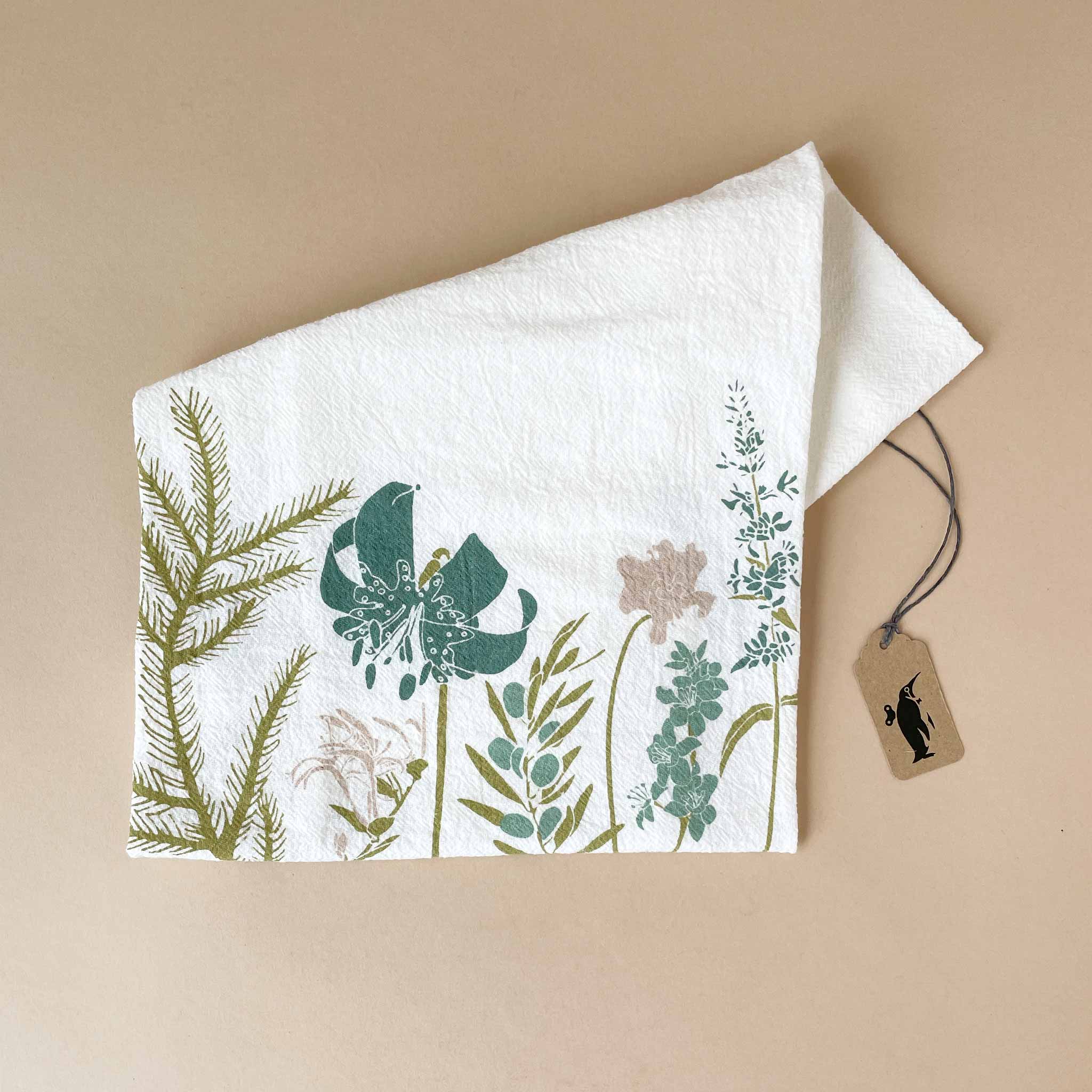 Language of Flowers Kitchen Towel | Harmony & Unity - Kitchen - pucciManuli