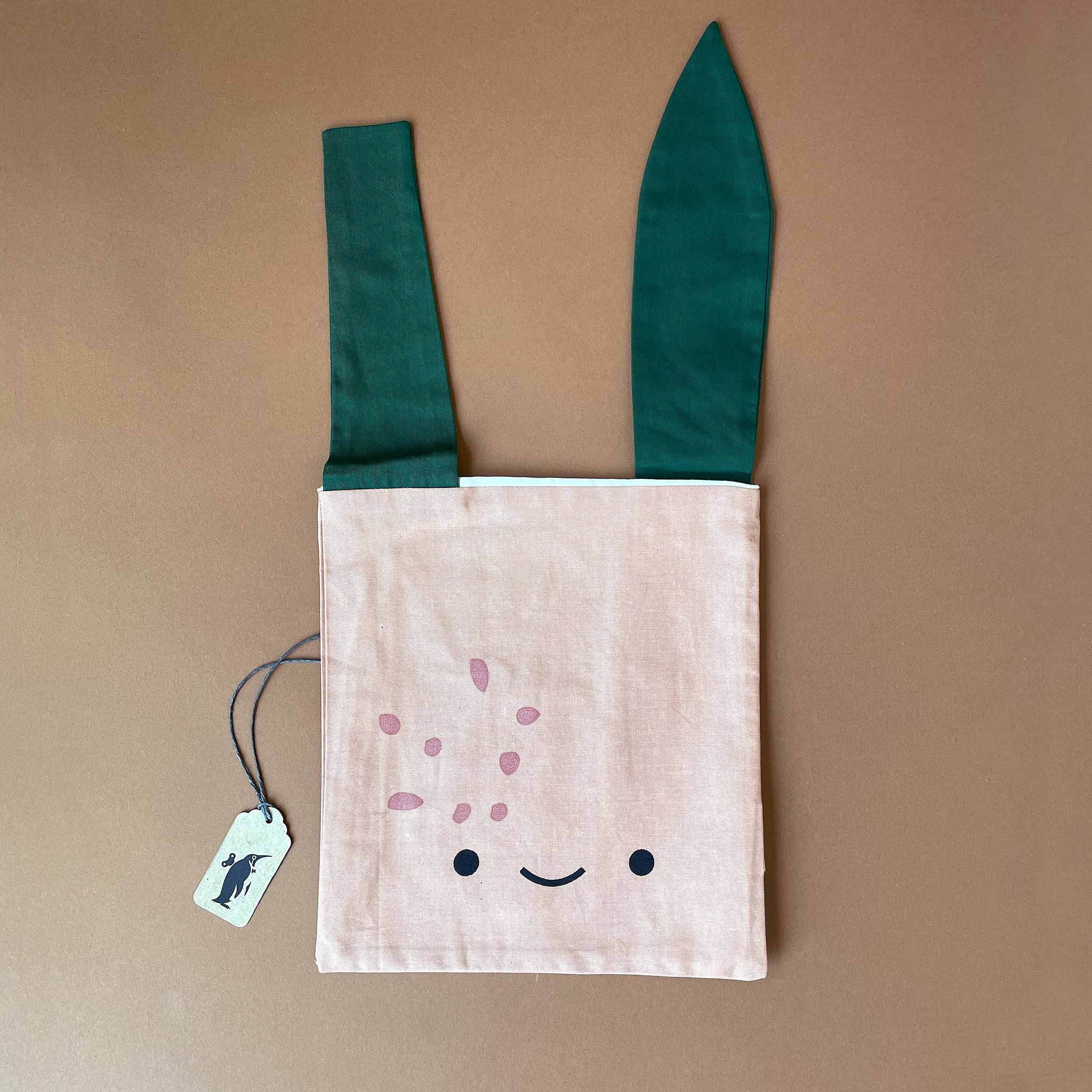 Organic Cotton Snack Bag | Peach - Accessories - pucciManuli