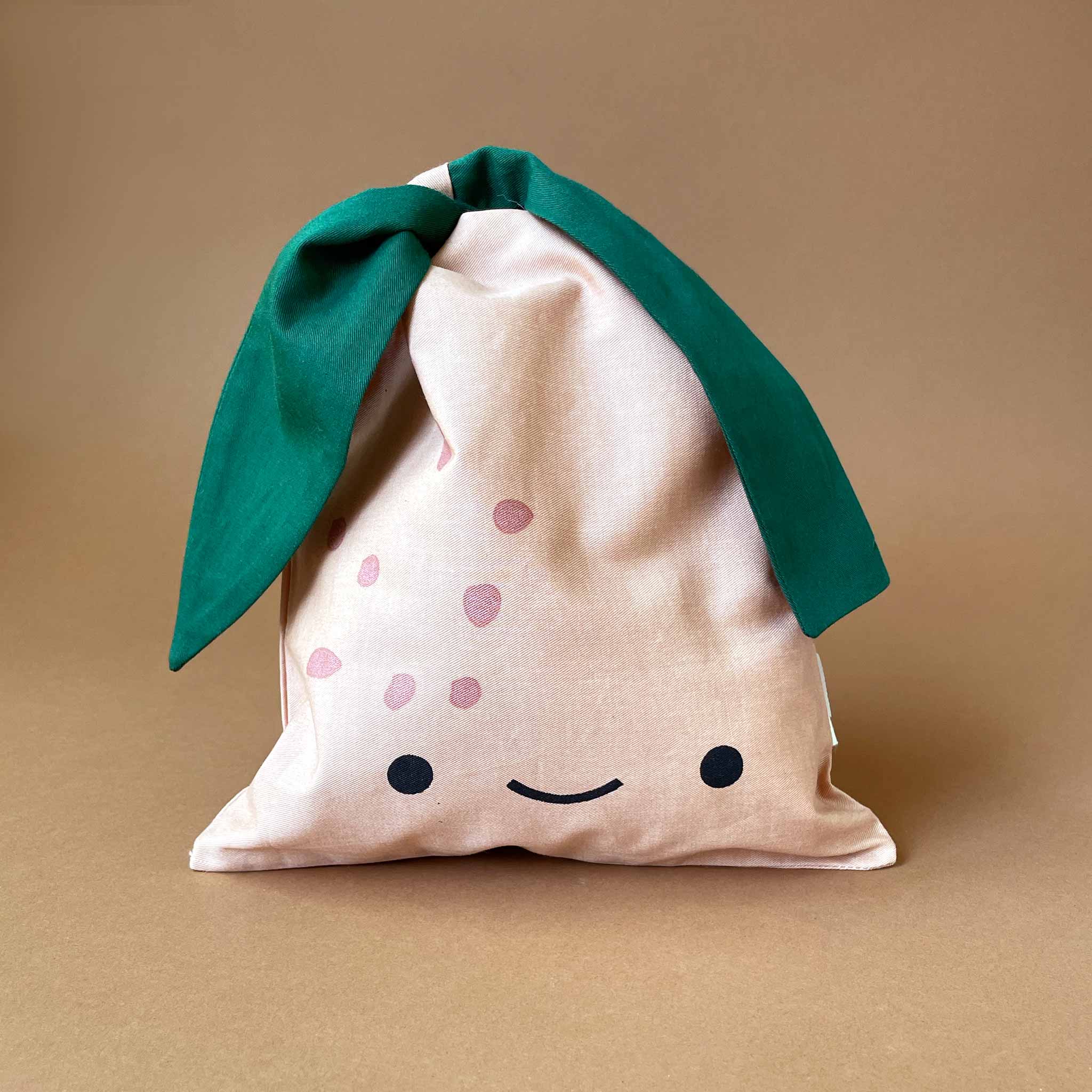 Organic Cotton Snack Bag | Peach - Accessories - pucciManuli