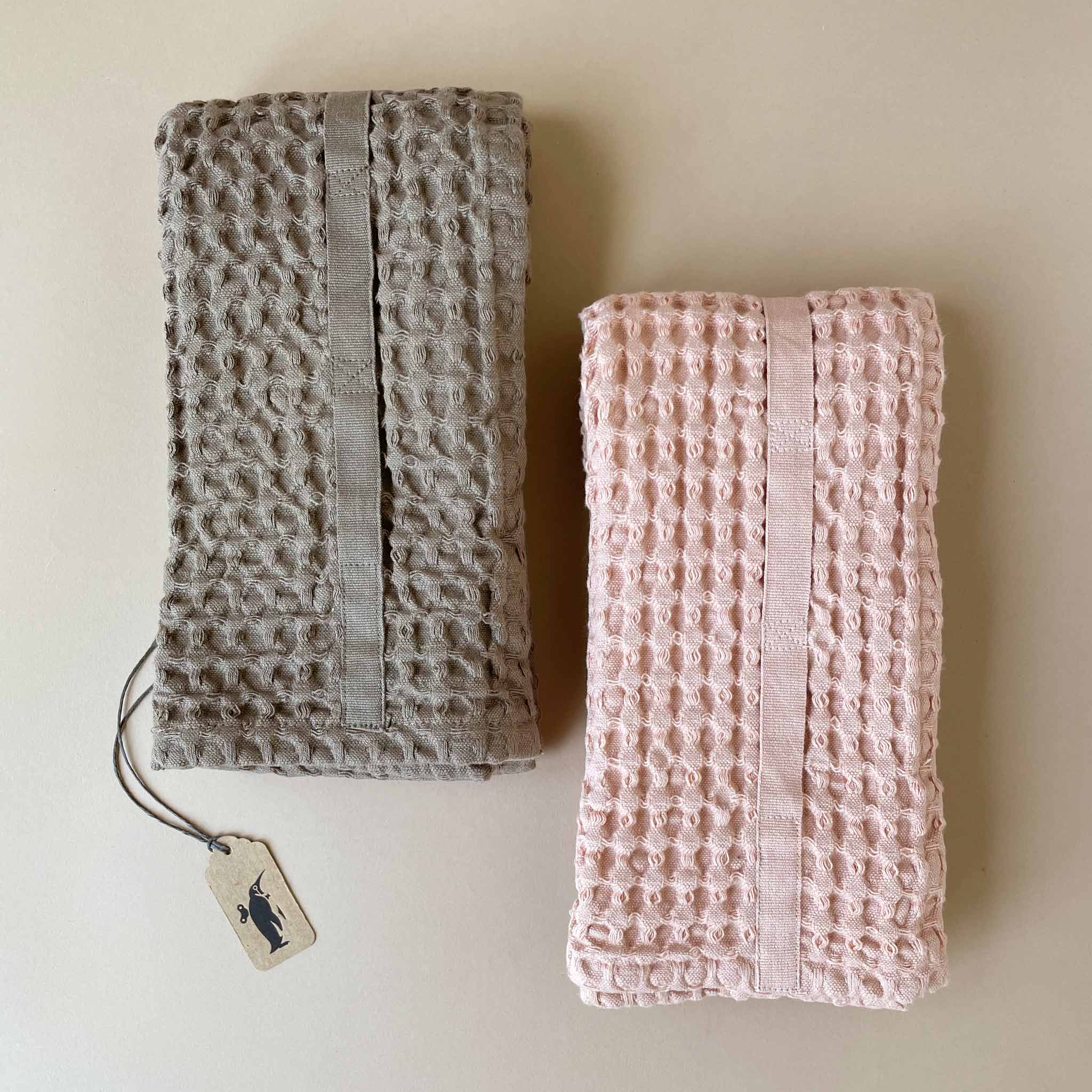 Organic Cotton Waffle Hand Towel - Kitchen - pucciManuli