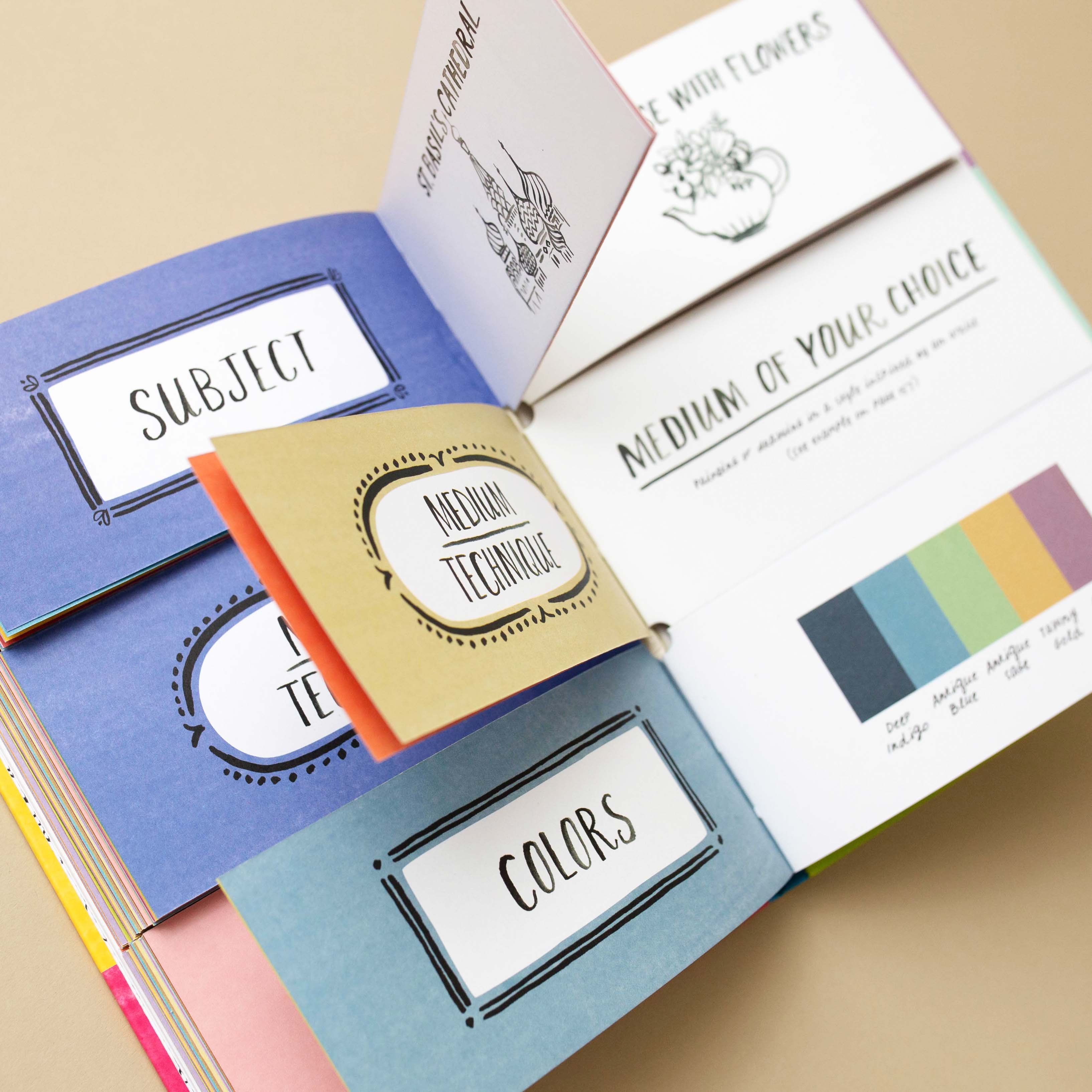 The Sketchbook Idea Generator - Arts & Crafts - pucciManuli