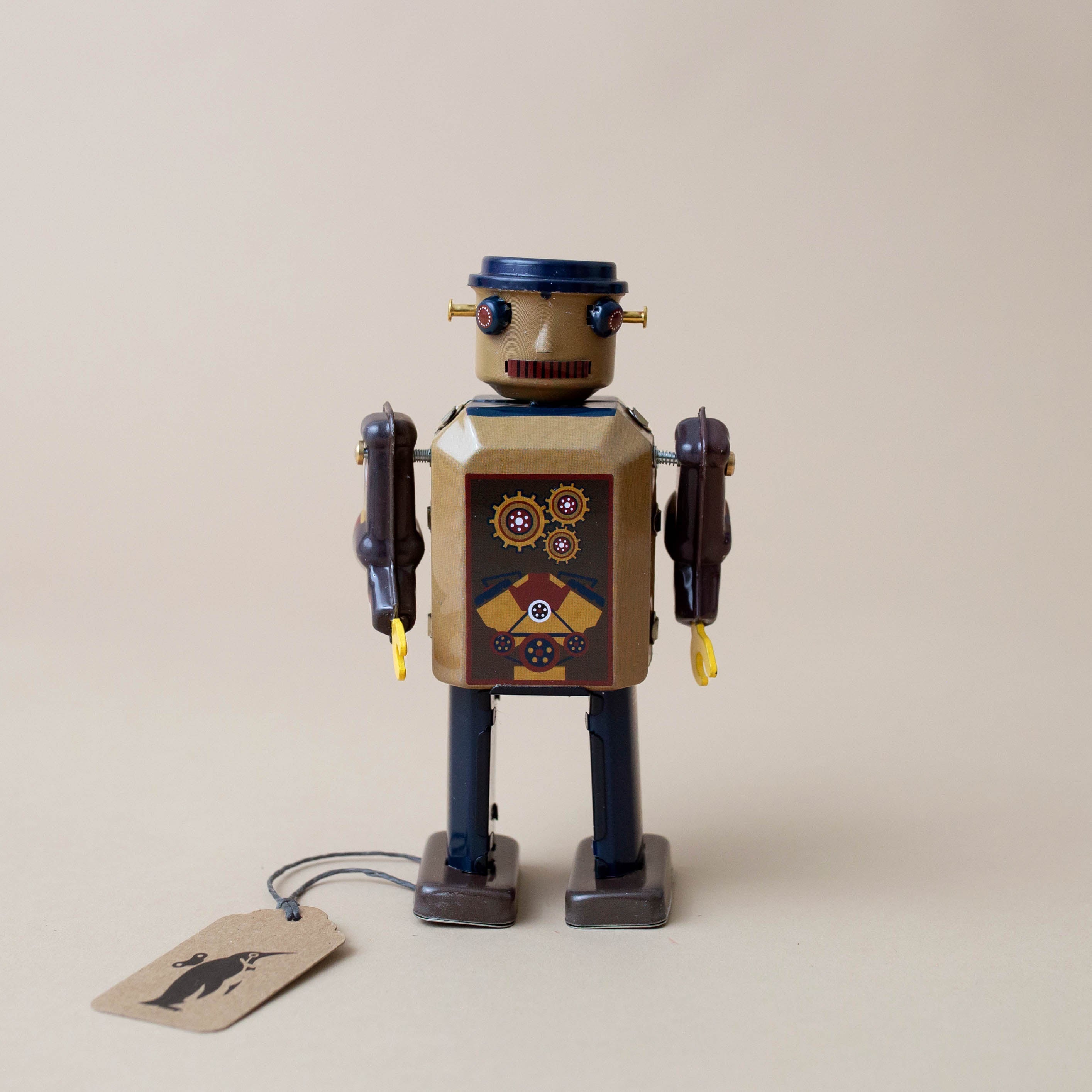 Wind-Up Tin Gearbot - Curiosities - pucciManuli