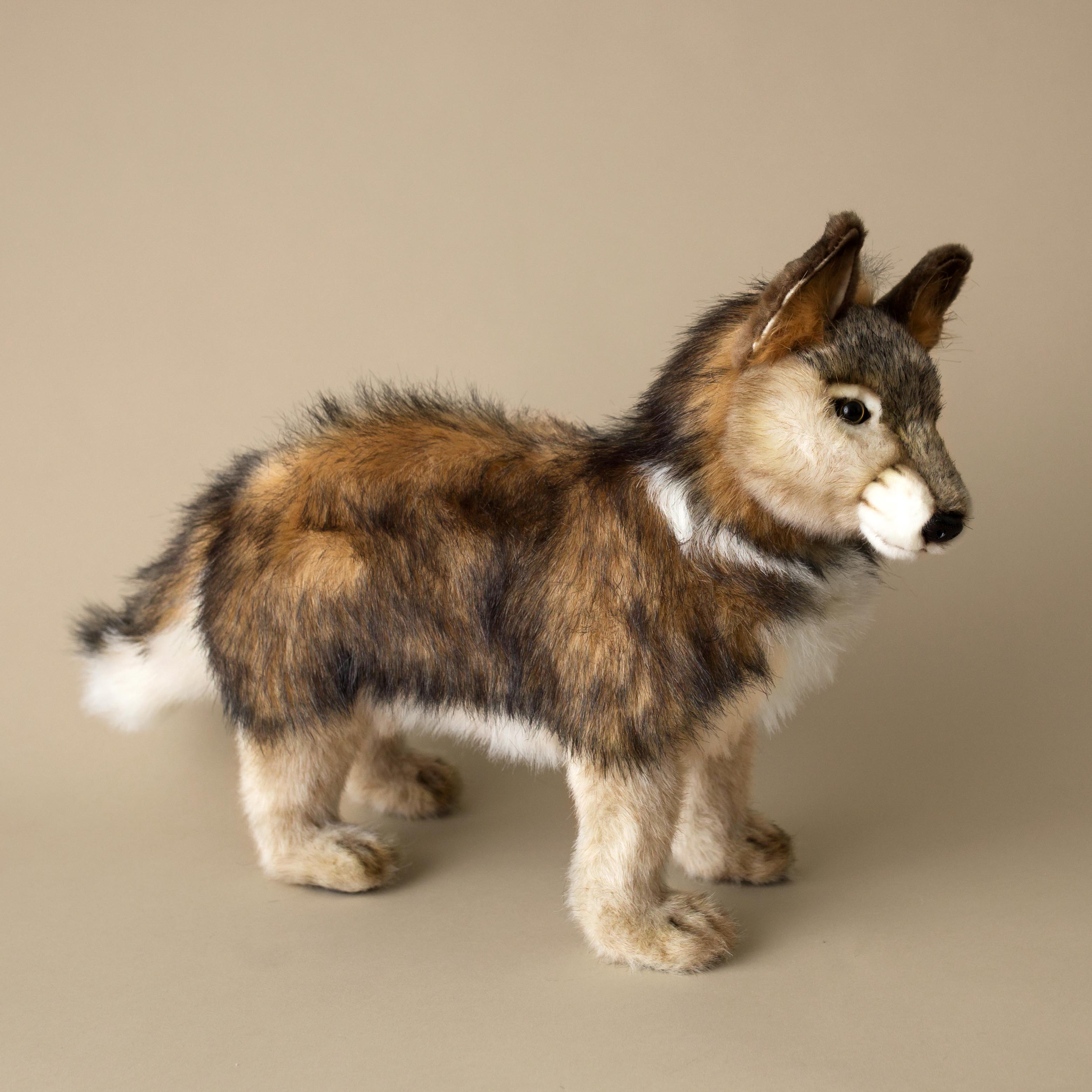 Wolf Cub | Standing - Stuffed Animals - pucciManuli